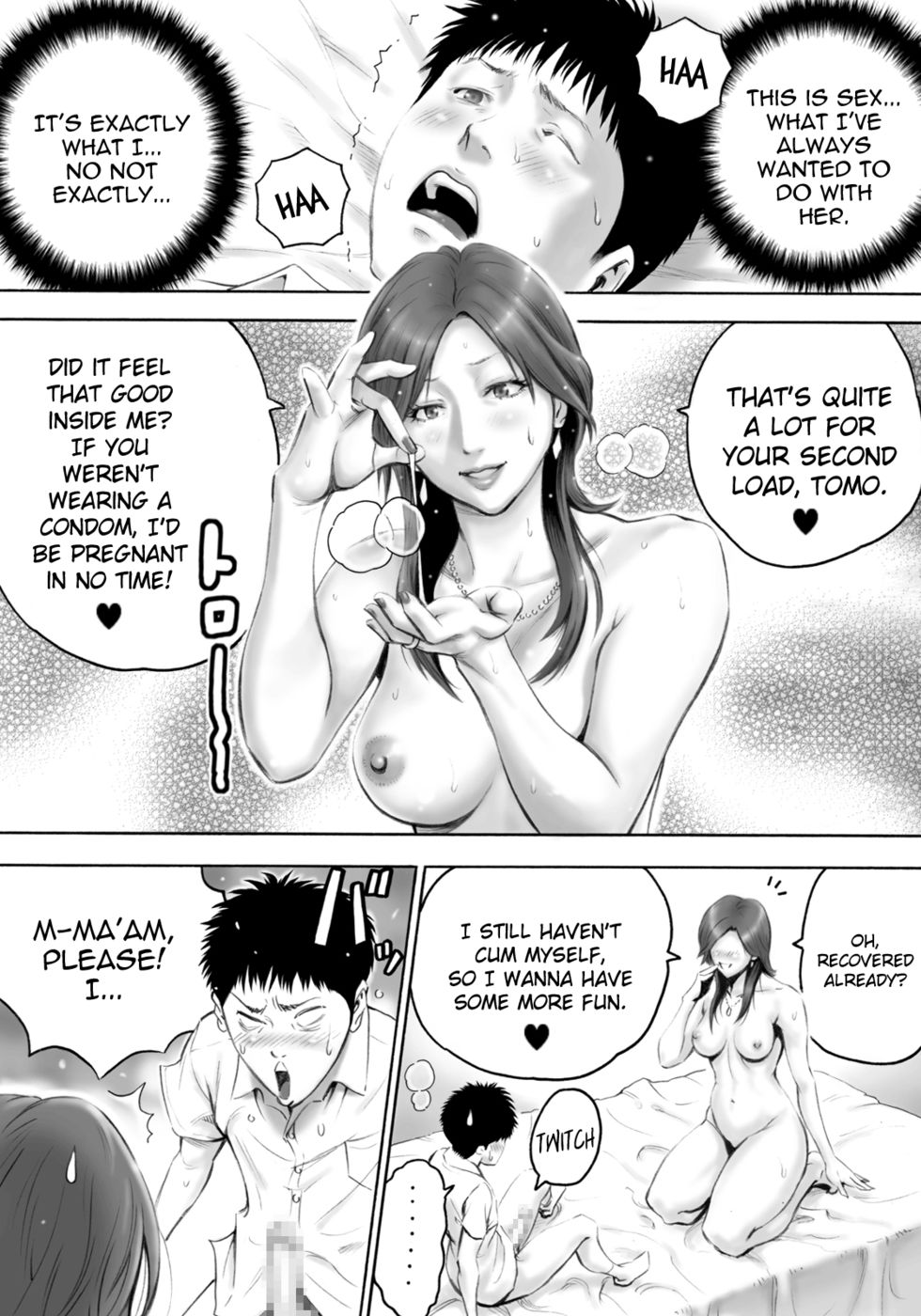 Hentai Manga Comic-The Lady Down the Street Asked Me To Impregnate Her-Read-26